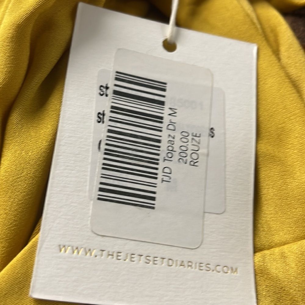 THE JETSET DIARIES RARE Topaz Maxi Dress in Gold - Picture 4 of 4